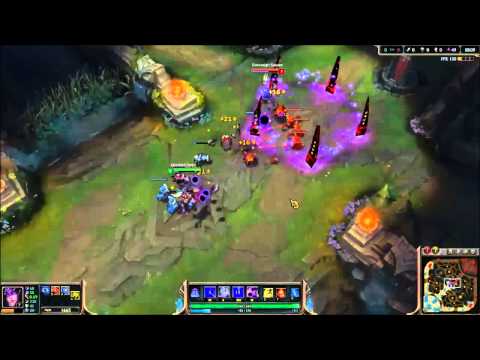 Syndra Q+E vs Veigar E bug [Patch 5.7]