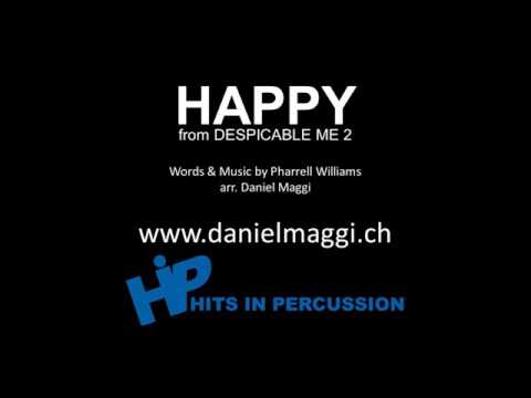 Happy - Pharrell Williams - Percussion Ensemble arr. Daniel Maggi