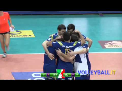 Superlega A1: Highlights, Calzedonia Verona - Revivre Milano 3-0