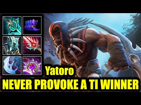 🔥 NEVER PROVOKE A TI WINNER - Yatoro - Bloodseeker - 33 Kills - Dota 2 Pro Game Highlights