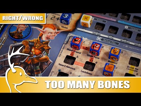 Too Many Bones - Right for you / Wrong for you - (Quackalope - Board Game)