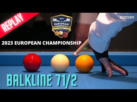 European Championship Antalya 2023 - BALKLINE 71/2 NIESSEN vs VAN SILFHIOUT