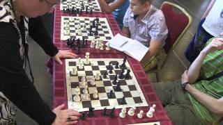 preview picture of video 'У меня здесь ладья стояла ... Simul Chess Festival. Suzdal.2013'
