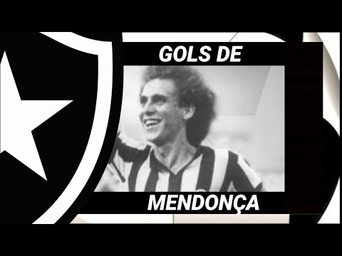 GOLS DE MENDONÇA - MAIOR ÍDOLO DO BOTAFOGO NO FINAL DOS ANOS 70 E INÍCIO DOS ANOS 80