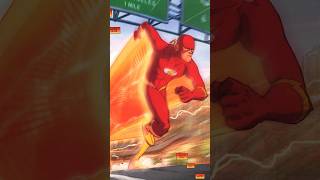 Flash freezes Inertia by taking away his speed force #dc #dceu #justiceleague #comics #shorts