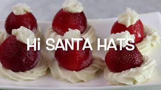 Hi Santa Hats (infused edibles)