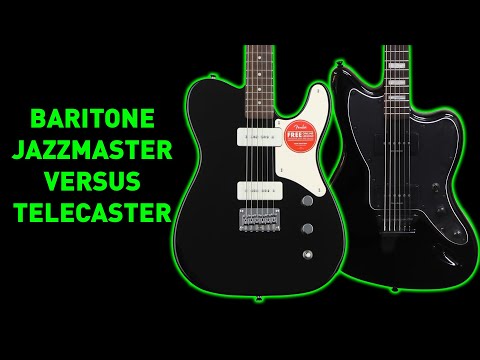 BATTLE OF THE BARITONE GUITARS - Jazzmaster versus Telecaster for METAL!