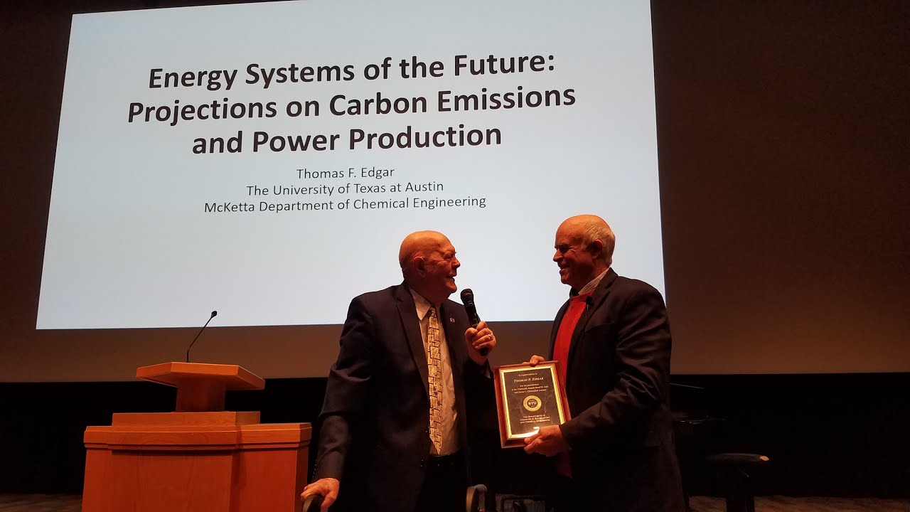 Power Systems of the Future, Prof. Tom Edgar