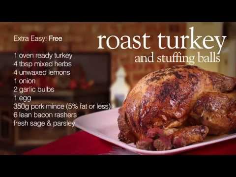 Slimming World roast turkey and stuffing balls - FREE