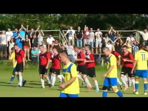 Iskra Sobów - KS Żupawa (05.06.2016) Piękna chwila która przejdzie do historii naszego Klubu