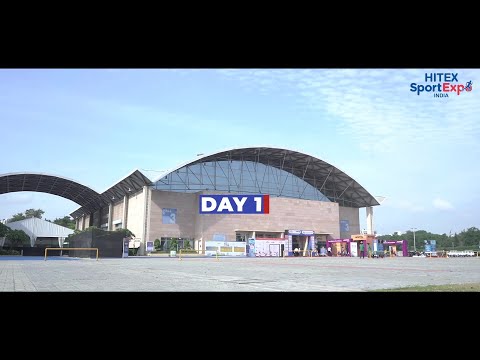 Here's a glimpse of Day 1 at HITEX SportExpo!