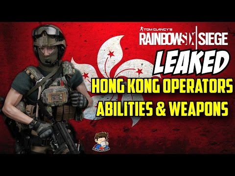 Rainbow Six Siege Hong Kong New Operators Abilities Weapons Gadgets Valkyrie Pro League Set Leaks