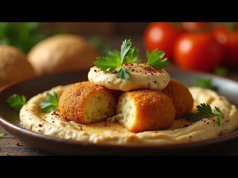 5-minute falafel and hummus: The perfect snack for any occasion