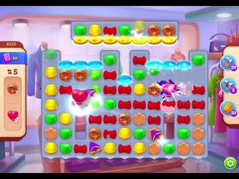 HomeScapes Level 8225 no boosters (14 moves)