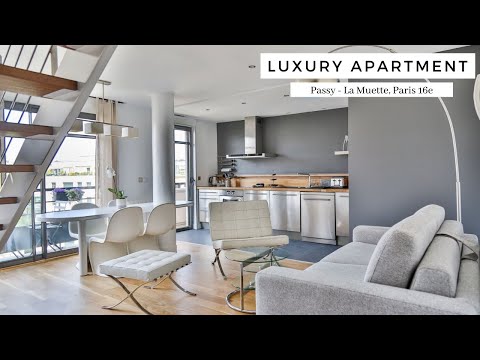 Paris Duplex Apartment Tour Luxury One Bedroom | Passy - La Muette 16th | PARISRENTAL - REF.54634