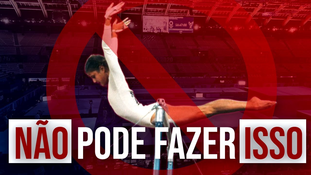 8 MOVIMENTOS PROIBIDOS na GINÁSTICA ARTÍSTICA!