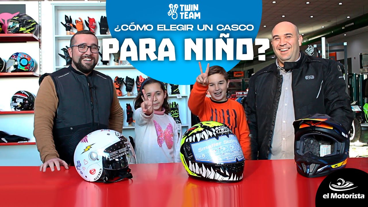 ¿CÓMO ELEGIR UN CASCO PARA NIÑO | El Motorista
