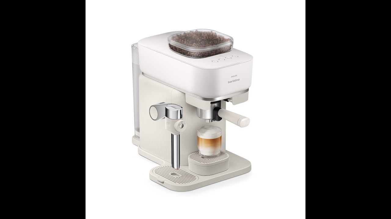 Philips Baristina Latte Coffee & Espresso Machine with Smart Milk Frother