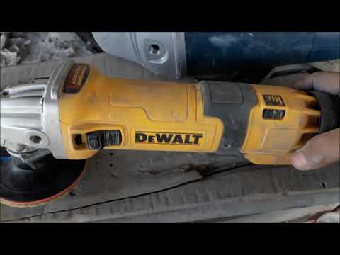 Kampinis šlifuoklis Dewalt DWE4579; 2600 W video