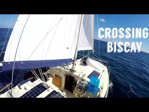 Sailing Across The Bay Of Biscay On A Small Catamaran | Sailing Kittiwake – Ep. 5