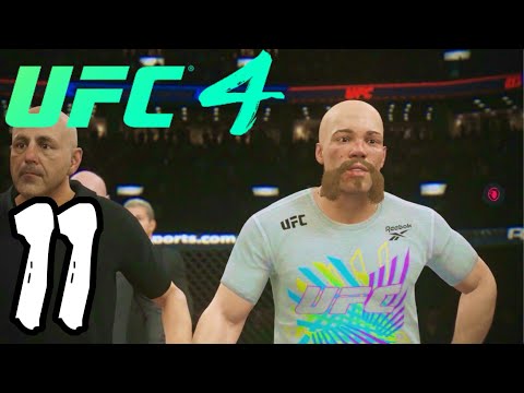 UFC 4 Light Heavyweight Career Mode Walkthrough Part 11 - GOING TO WAR WITH THE BEST AT HEAVYWEIGHT!