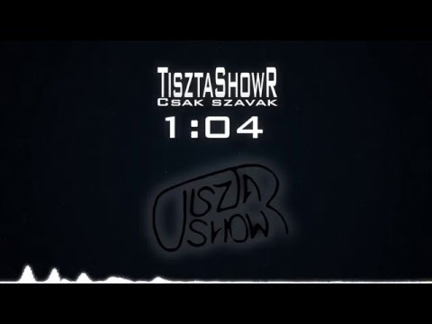 TisztaShowR - Csak szavak