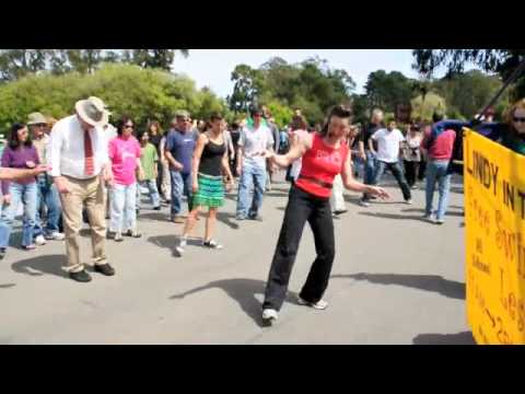 Lindy in the Park Jazz Step - Fall Off the Log