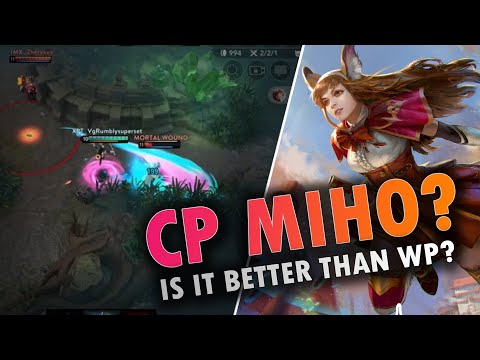 IS CP MIHO BETTER THAN WP🤔? Vainglory 5v5 Gameplay - Miho |CP| Top Lane Gameplay