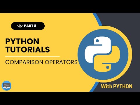 Python Tutorial For Beginners Comparison Operators In Python Part 8