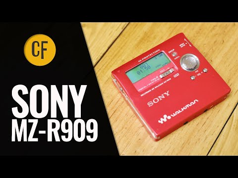 Sony MiniDisc MZ-R909 recorder review