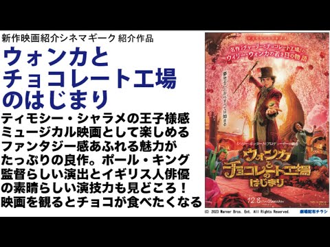 ミュージカル前日譚:ティモシー・シャラメが新たなウィリー・ウォンカに