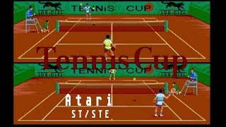 Tennis Cup - Atari ST (1990)