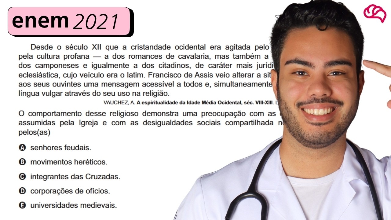 Resolução em Vídeo — Questão 76 ENEM 2021
