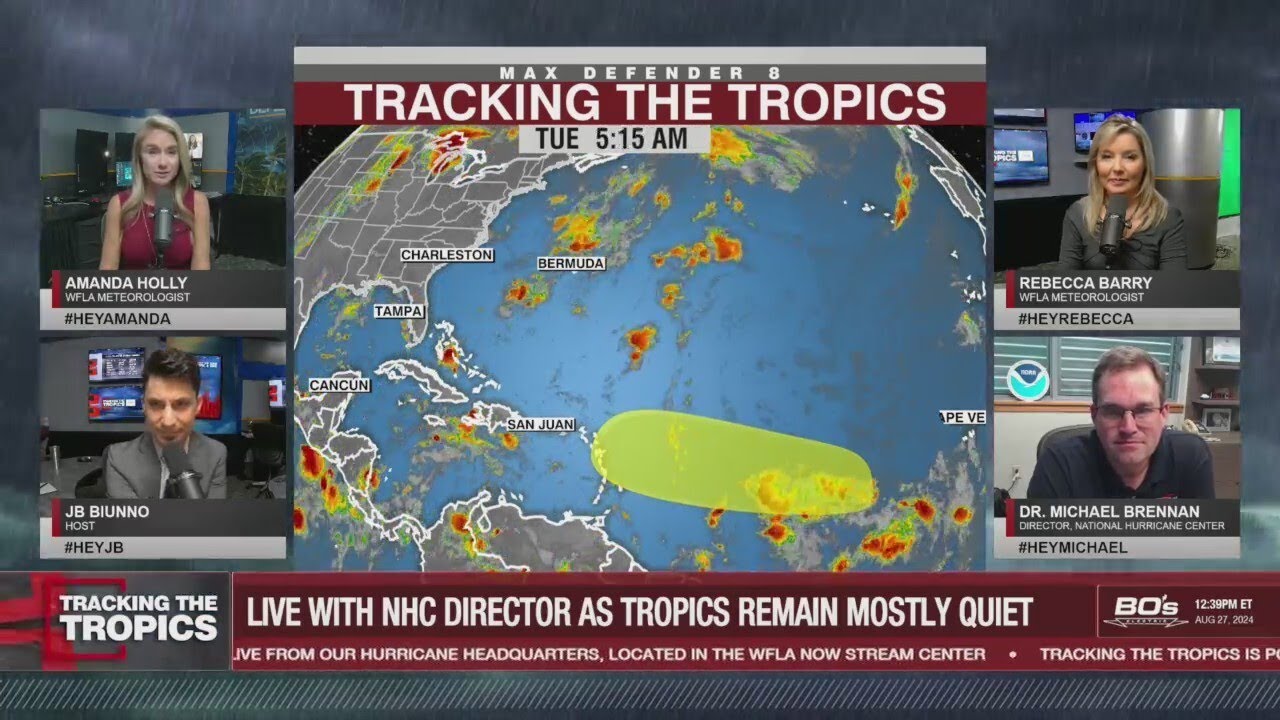 National Hurricane Center Director Dr. Michael Brennan on the 2024 season | Tracking the Tropics
