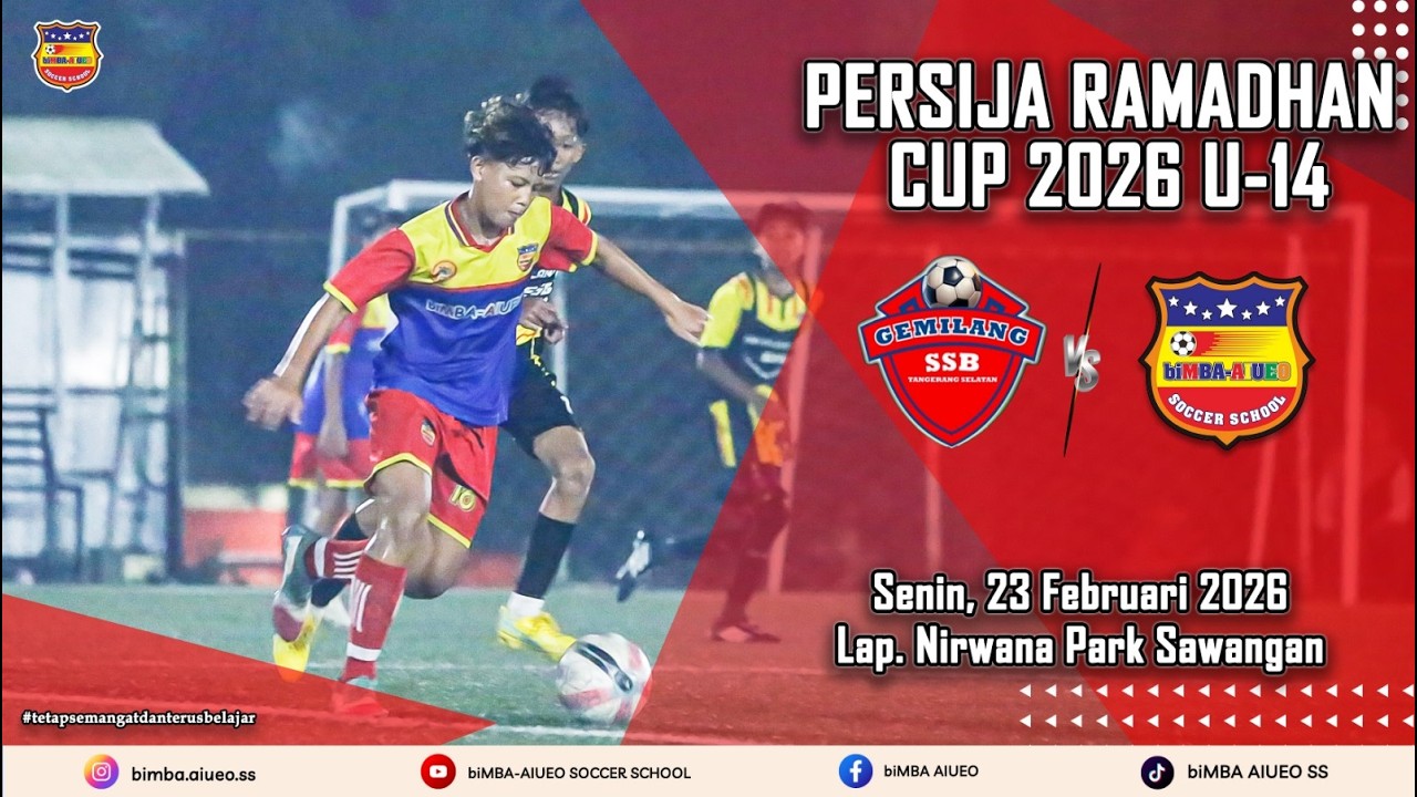 PERSIJA RAMADHAN CUP U16+ | PERSIJA SS CILEDUG v biMBA AIUEO SS