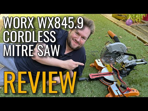 Worx Cordless Mitre Saw Review - WX845