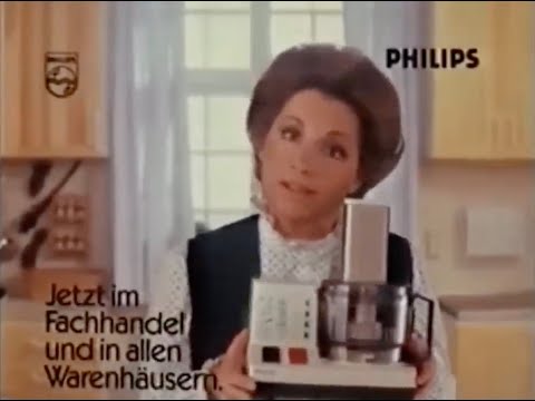 Philips Miniflink mit Johanna von Koczian 1983