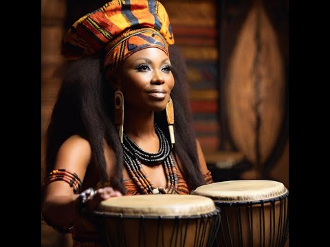 Breathtaking African Rhythms Immerse Yourself in the Hypnotic Sound Effects of DrumBeat Instrumental