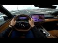 2025 Mazda 6e 80 KWh 245 HP Winter POV Test Drive Details Review And Range CARiNIK