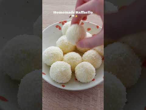 🇬🇧🇫🇷 3 ingredients Raffaello recipe 🥥