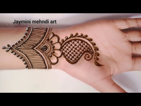 easy full front hand mehndi designs/simple mehndi designs/new mehndi designs 2024#mehndi#hennaartist