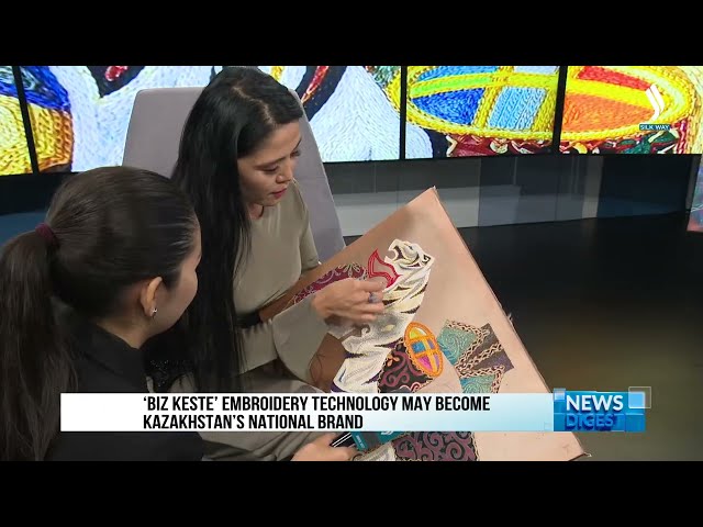 «Біз кесте» өнерін  ұлттық бренд ретінде әлемге танытқан жан