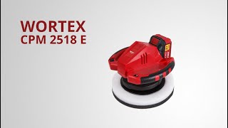 Cordless polisher CPM 2518 E WORTEX
