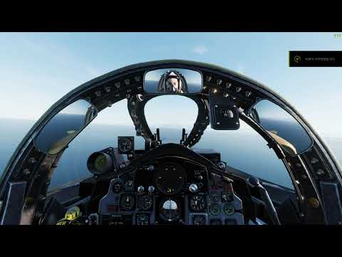 Digital combat simulator VSN F-4 PHANTOM carrier landing test