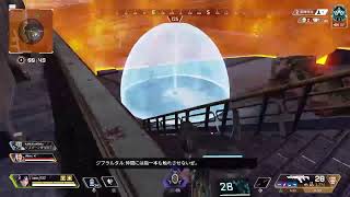 ［APEX ランク：プラチナ］練習日記99.8日目 遂にダイヤ？！ソロで目指します！プライベートで一緒にやってくれるひと募集