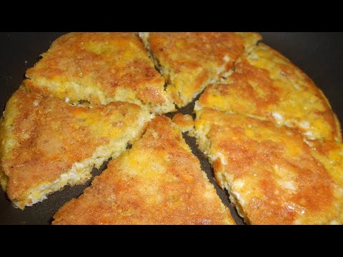 Frittata dolce con farina di mandorle e spezie: facile e veloce.