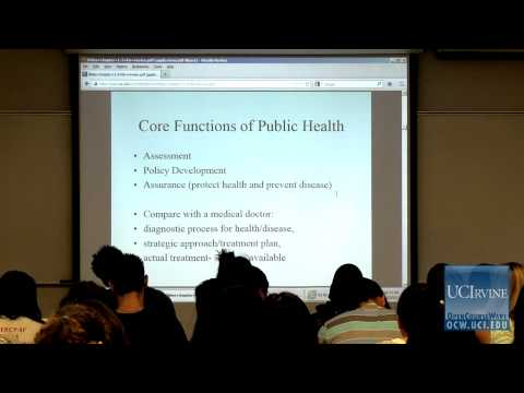 PubHlth1: Princípios de Saúde Pública. Lec. 2