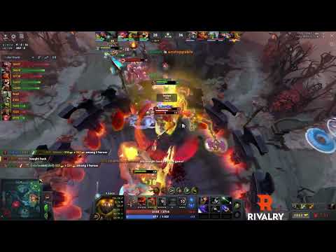 RAVEN pudge carry, late game comeback!