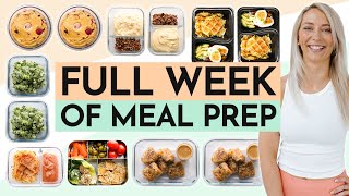 5 Tage MEAL PREP zum Abnehmen | Vorkochen für die ganze Woche