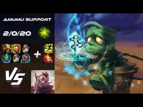 SUPPORT Amumu vs Rakan - EU Challenger Patch 25.19